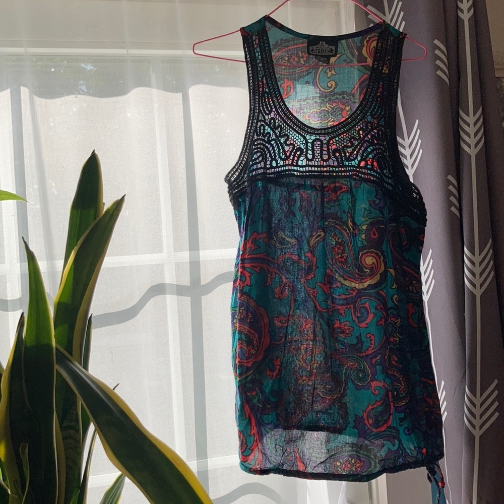 Embroidered top
